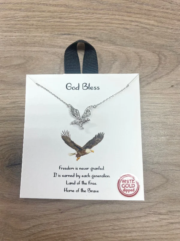 Joia Eagle Pendant Necklace