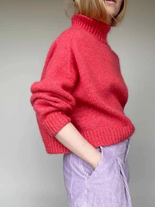 Majse sweater by Pastelkollektivet, No 20, No 12 + silk mohair knitting kit