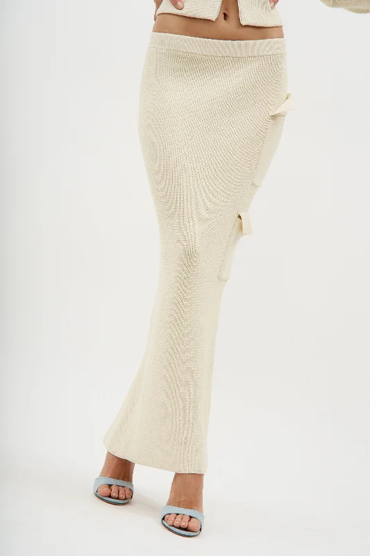 Zerene Cream Skirt