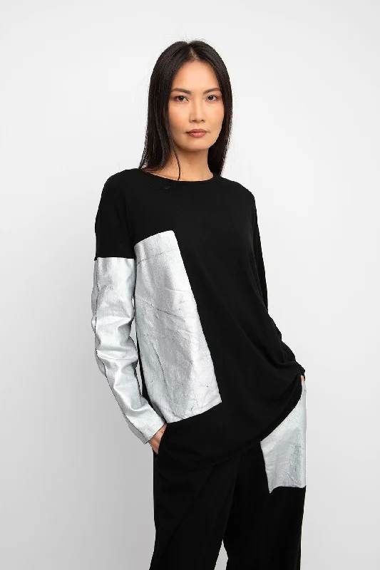 Ozai N Ku Black/Silver Dress