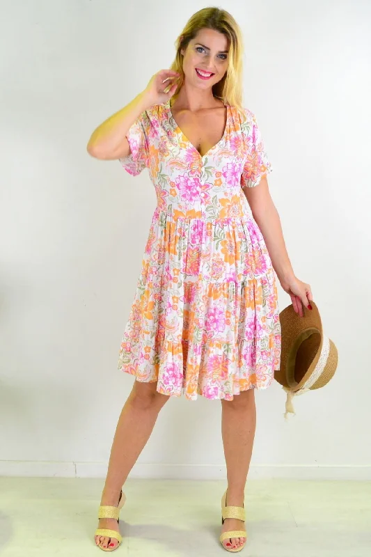 Summer Has Come Tiered Tunic Dress