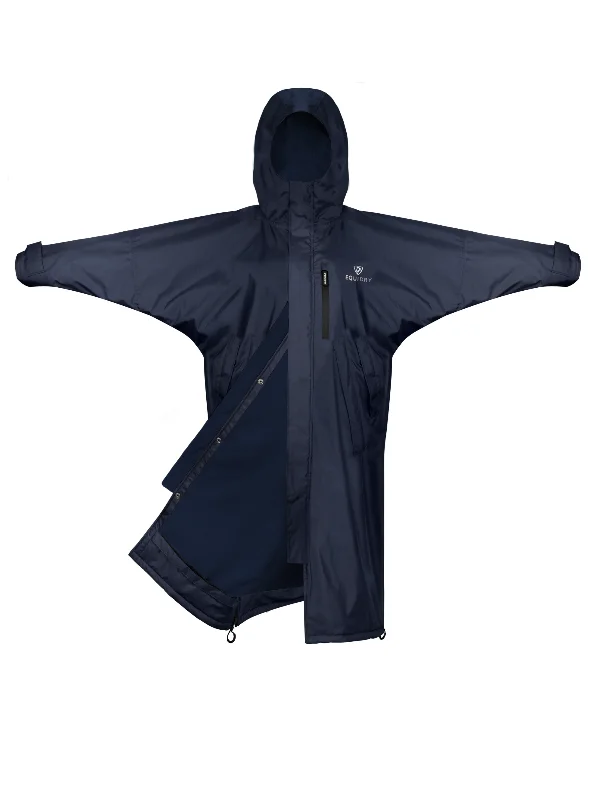 Evolution Women's | Thin Fleece | Fixed Hood | Navy/Navy