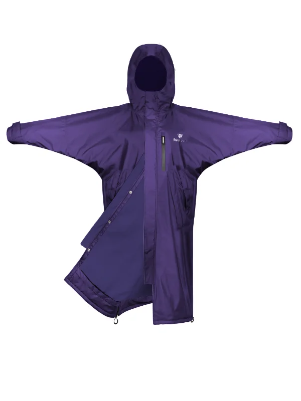 Evolution Women's | Thin Fleece | Fixed Hood | Purple